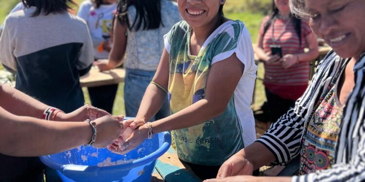 Exitoso taller de intercambio de saberes gastronómicos en comunidad mbya de Hipólito Yrigoyen