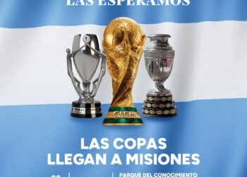 ¡Las copas de la Scaloneta llegan a Misiones!