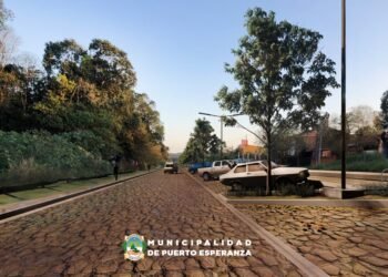 Con obras estratégicas, Puerto Esperanza avanza en la modernización y el desarrollo urbano