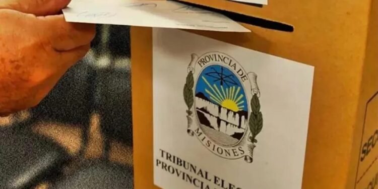 Misiones tendrá elecciones legislativas provinciales el 8 de junio