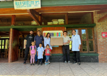 La conectividad digital llega a escuelas rurales de San Pedro a través de Starlink