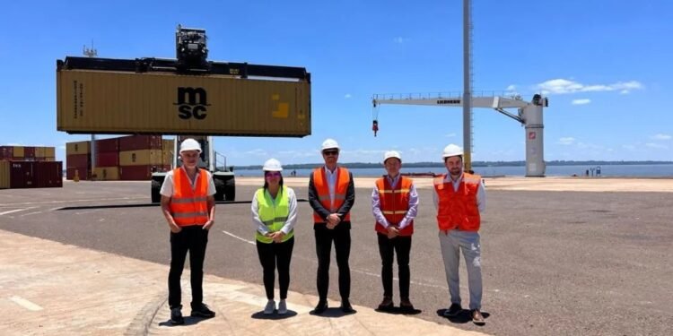 Alianza estratégica: EE.UU. respalda la gestión del puerto de Posadas para impulsar el dragado de la Hidrovía